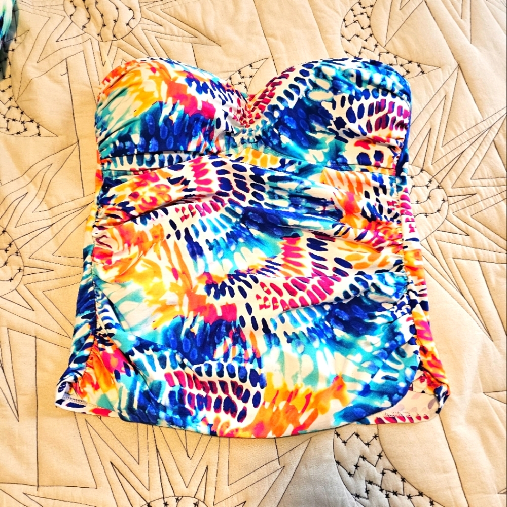 Strapless La Blanca Tankini Top (TOP ONLY)